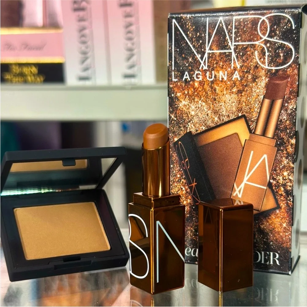 NARS Laguna Bronzer and Lipstick Duo - Travel Size NIB